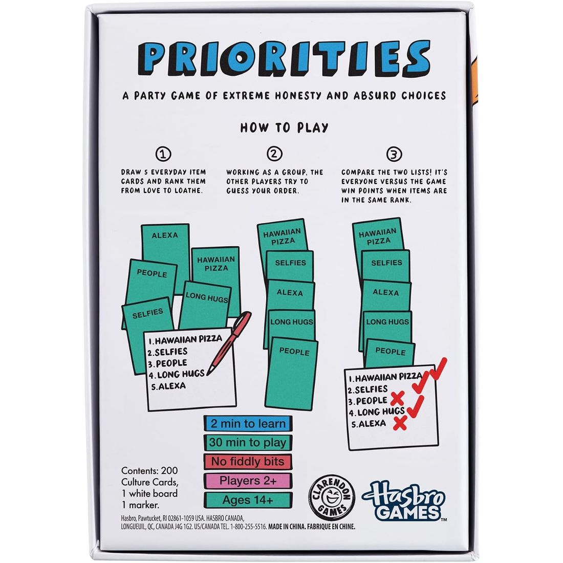 Priorities: The Party Game of Absurd Choices, view 6