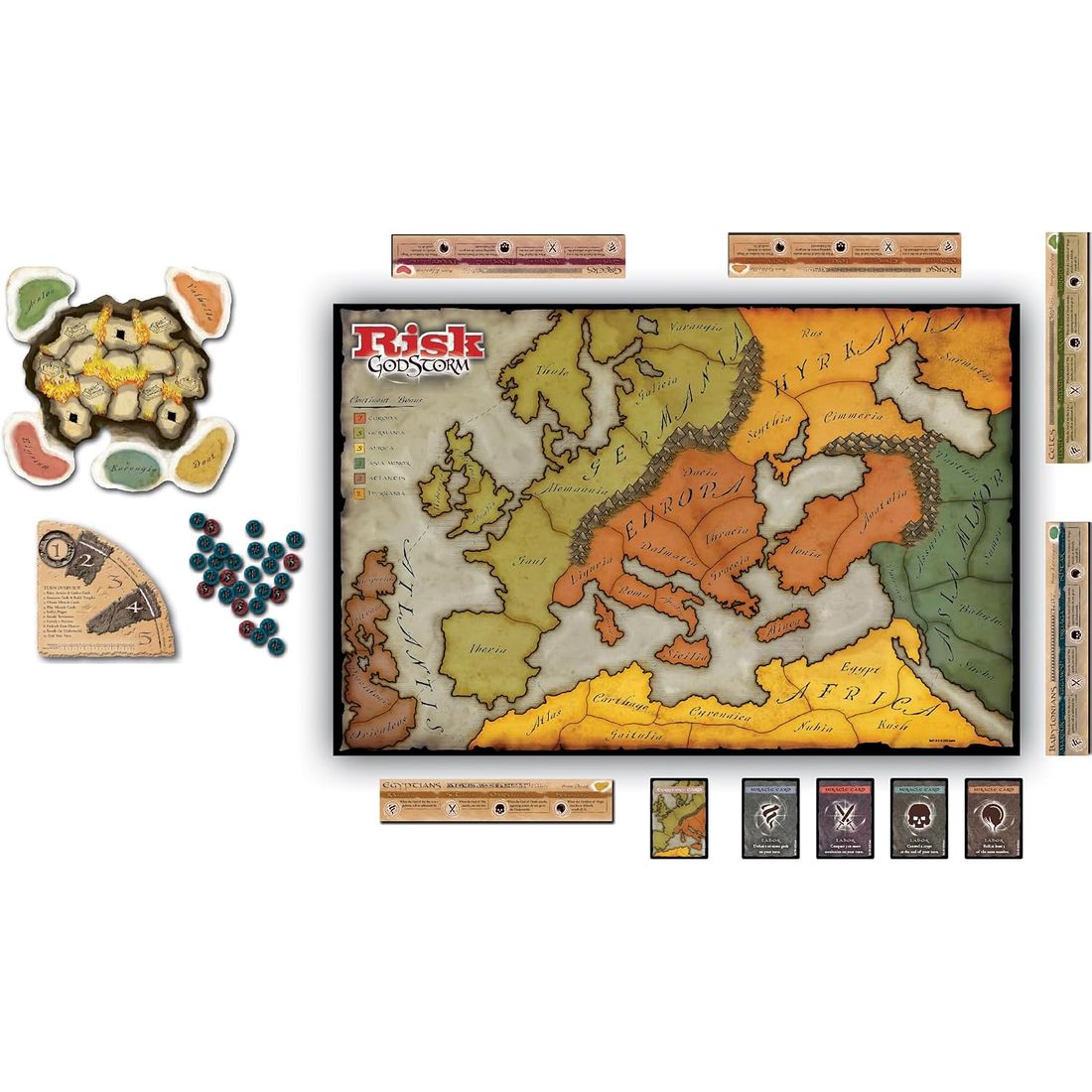 Risk Godstorm Mythology Strategy Game, view 5