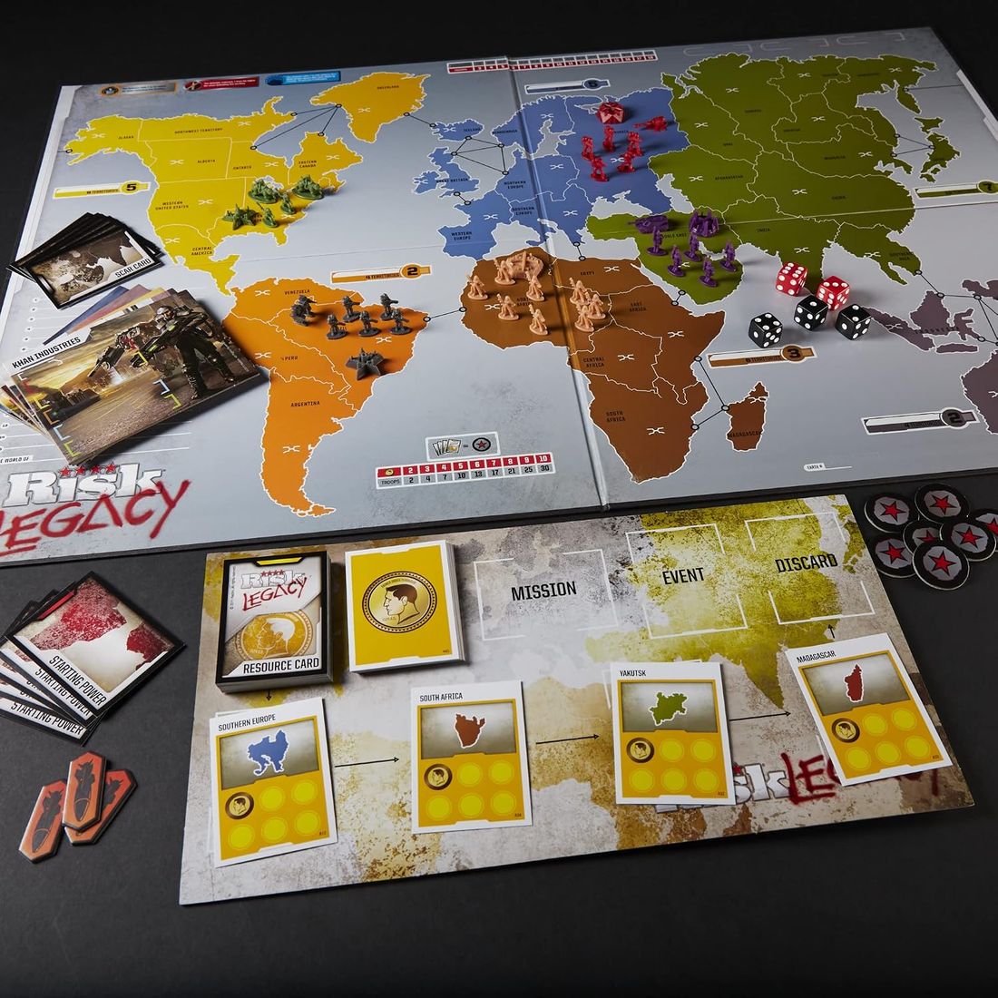 Risk Legacy Strategy Board Game, view 3
