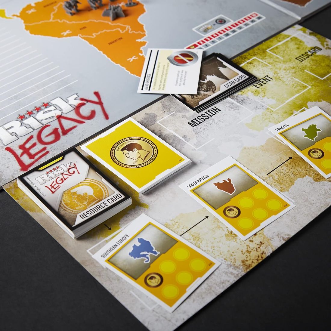 Risk Legacy Strategy Board Game, view 5