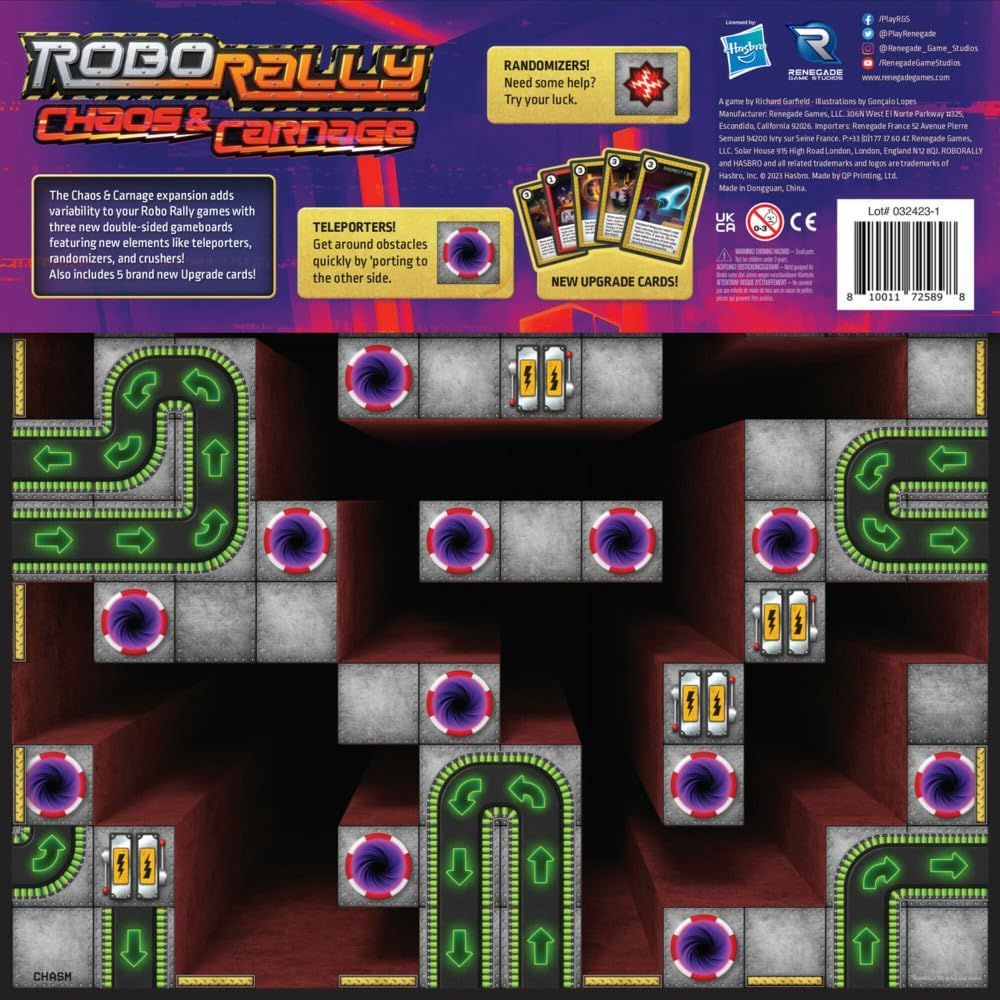 Robo Rally: Chaos & Carnage Expansion, view 2