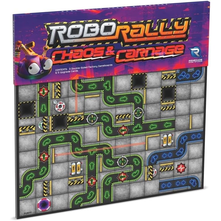 Robo Rally: Chaos & Carnage Expansion