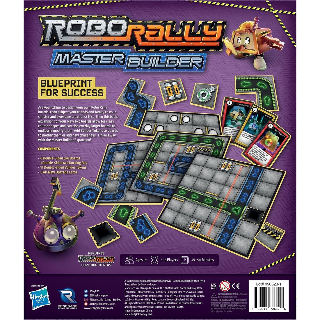 Robo Rally: Master Builder Expansion, view 2