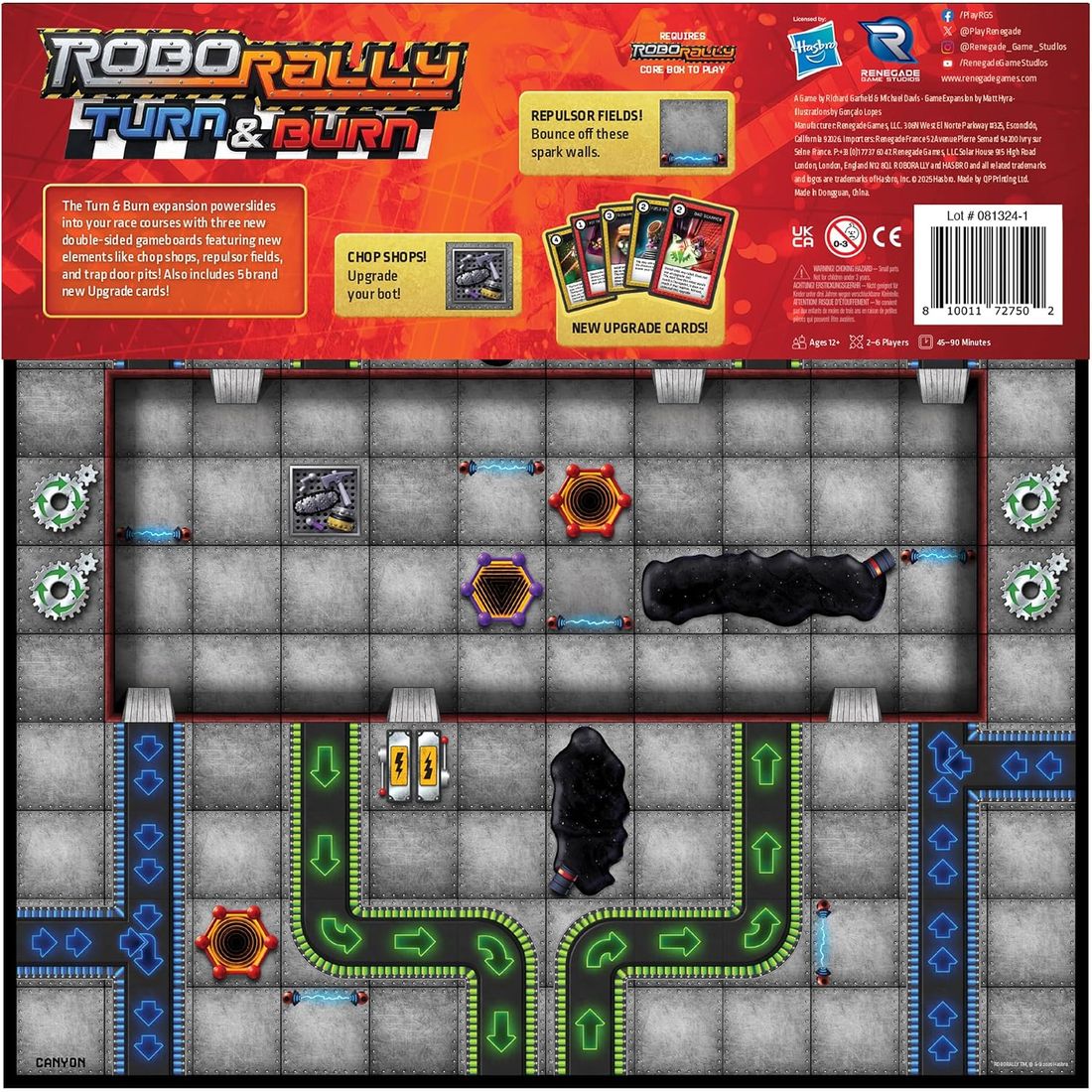 Robo Rally: Turn & Burn Expansion, view 2