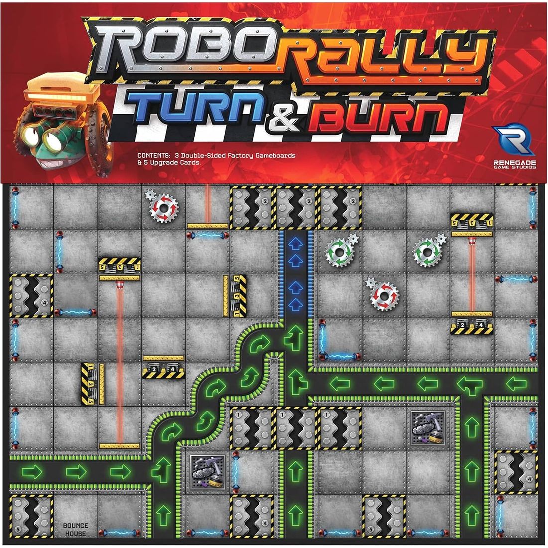 Robo Rally: Turn & Burn Expansion, view 5