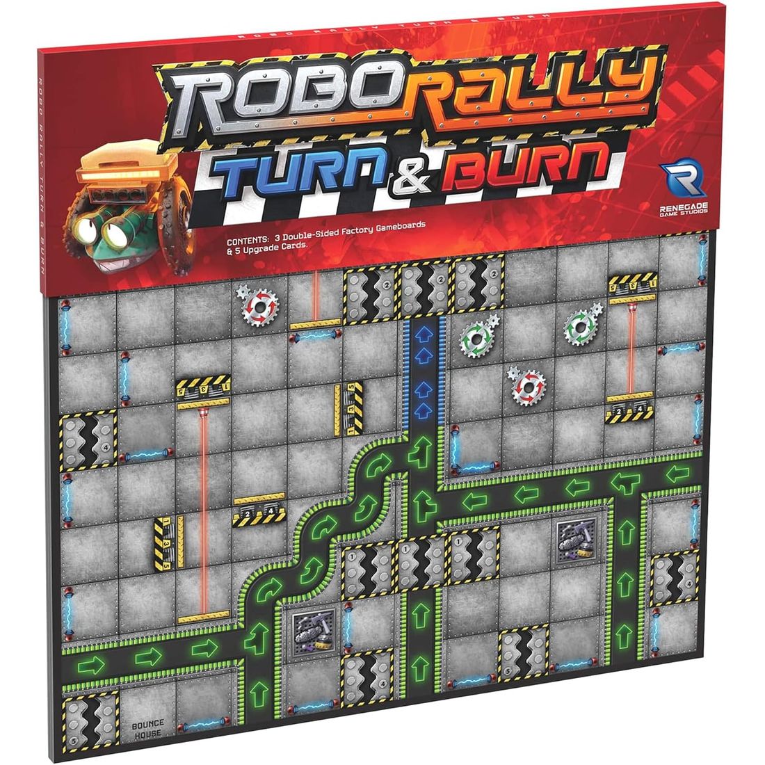 Robo Rally: Turn & Burn Expansion