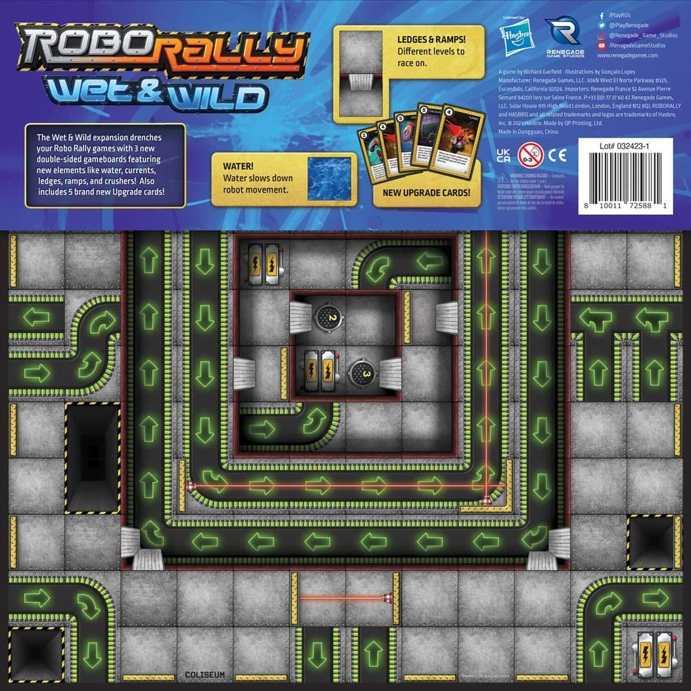 Robo Rally: Wet & Wild Expansion, view 2