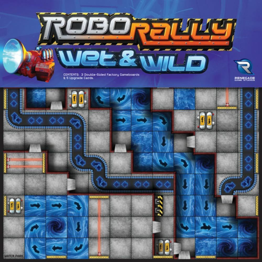 Robo Rally: Wet & Wild Expansion, view 5