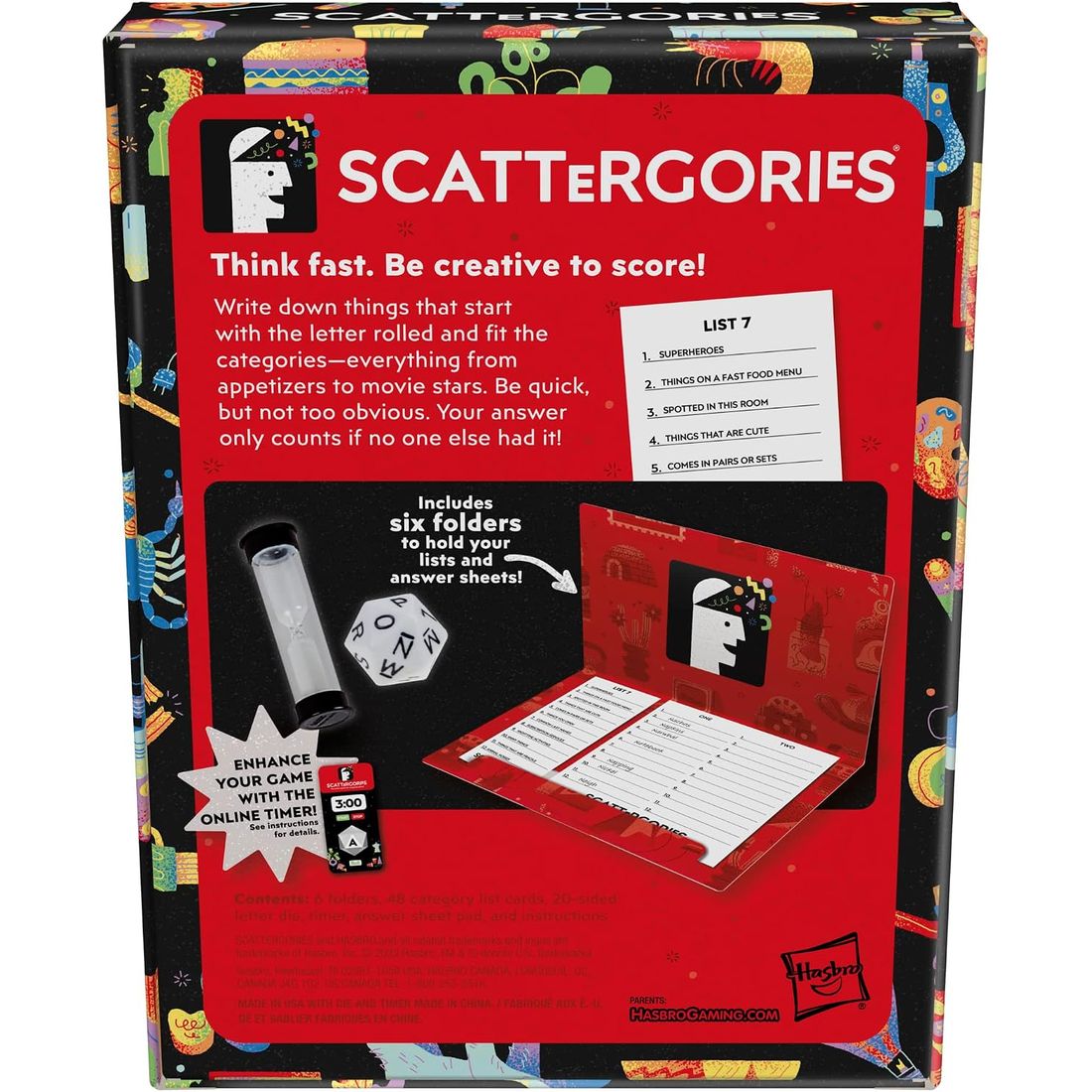 Scattergories Classic Game, view 2
