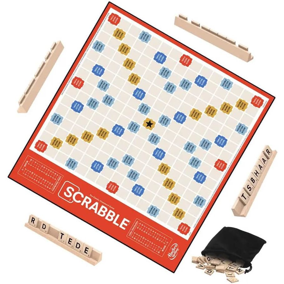 Scrabble Classic Crossword Board Game, view 3