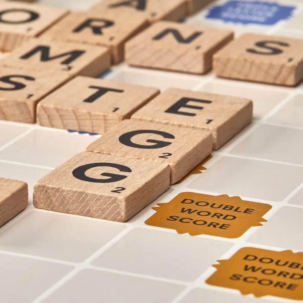 Scrabble Classic Crossword Board Game, view 5