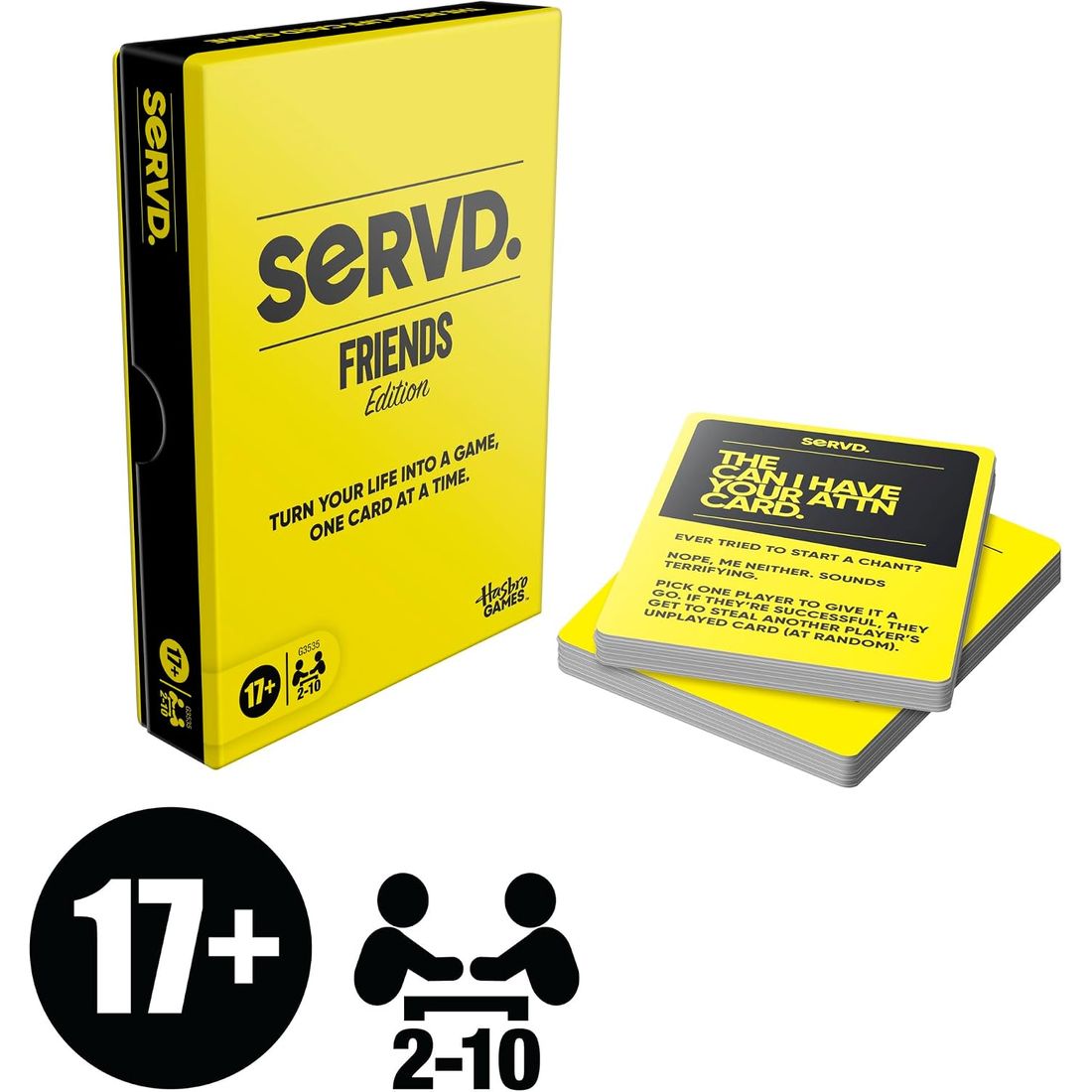 Servd Friends Edition Party Game, view 2