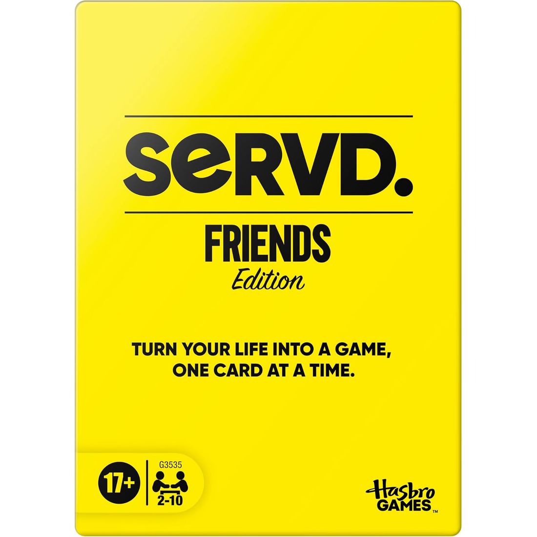 Servd Friends Edition Party Game