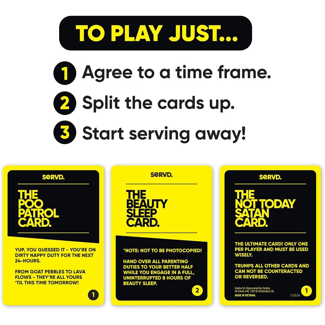 Servd: Newborn Parents Edition Card Game, view 4