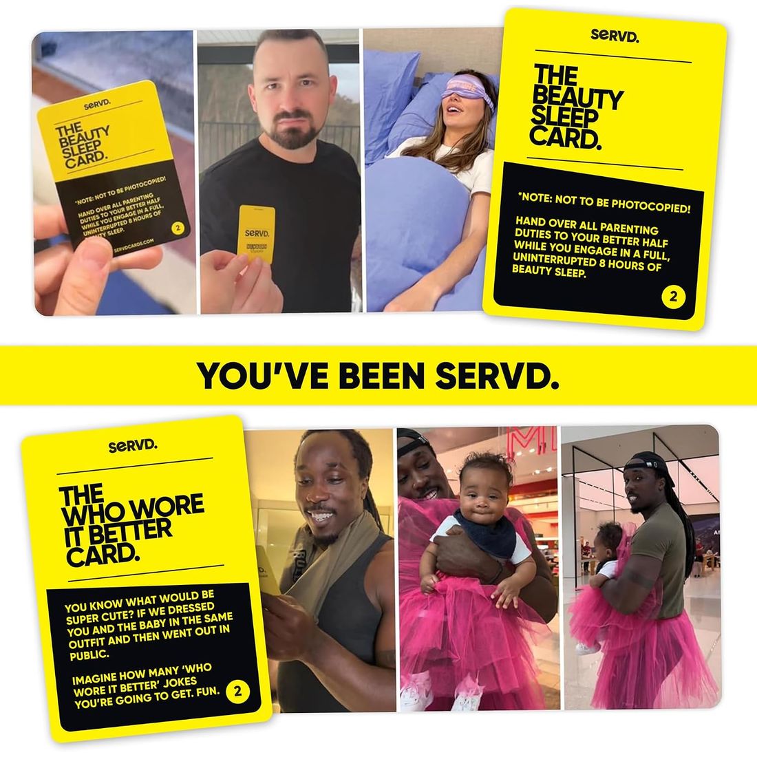 Servd: Newborn Parents Edition Card Game, view 6