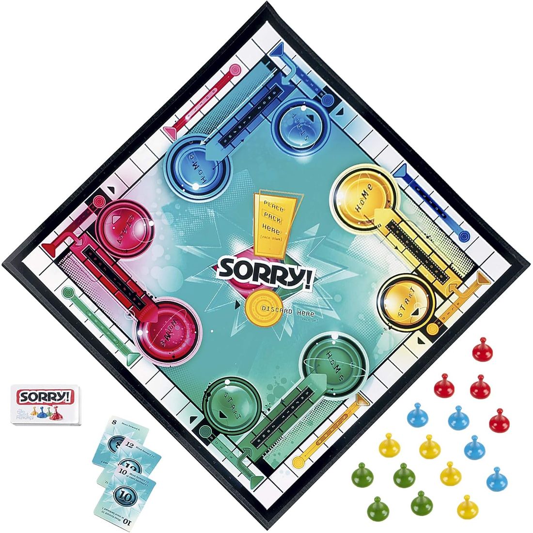 Sorry! Sweet Revenge Family Board Game, view 2