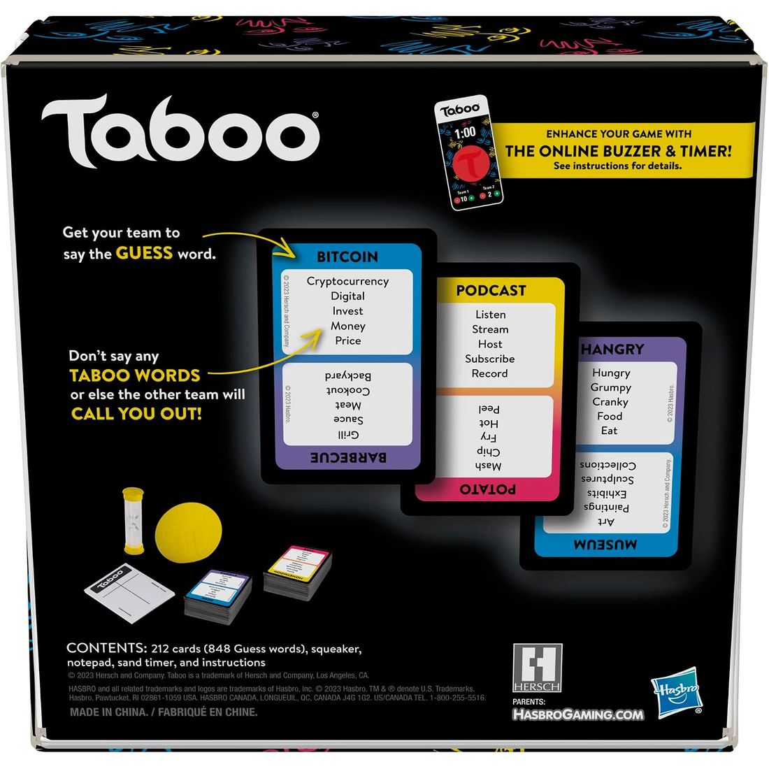 Taboo Classic Word Guessing Game, view 2