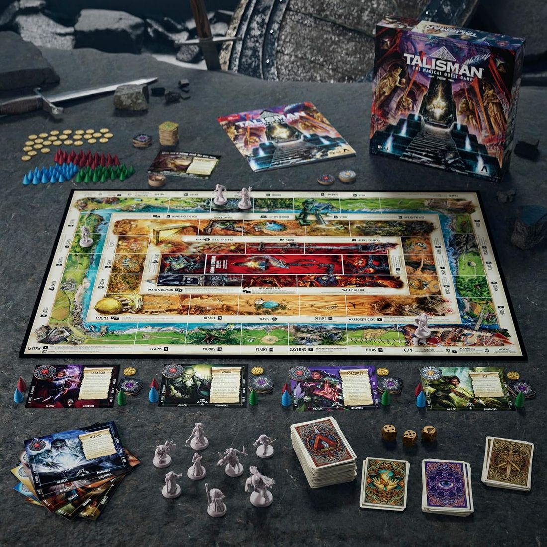 Talisman: The Magical Quest Game, 5th Edition, view 2