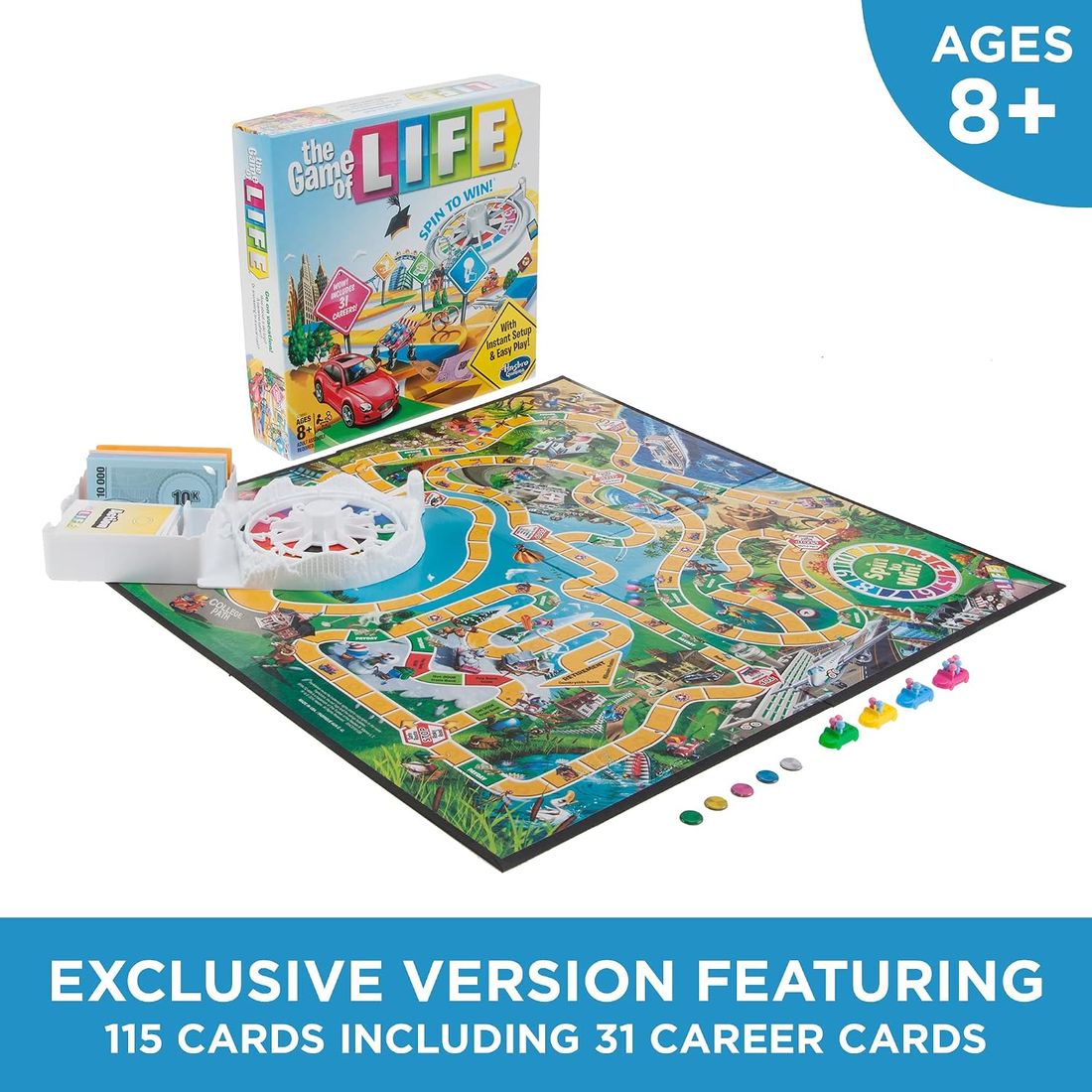 The Game of Life with 31 Careers, view 3