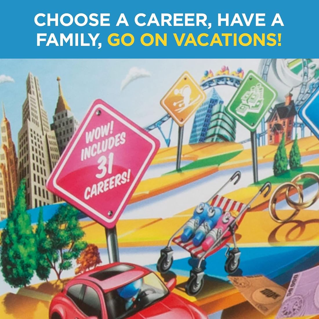The Game of Life with 31 Careers, view 4
