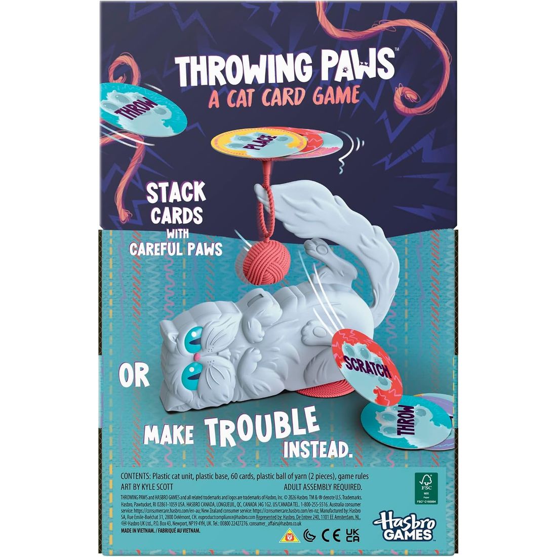 Throwing Paws: A Cat Card Game, view 2