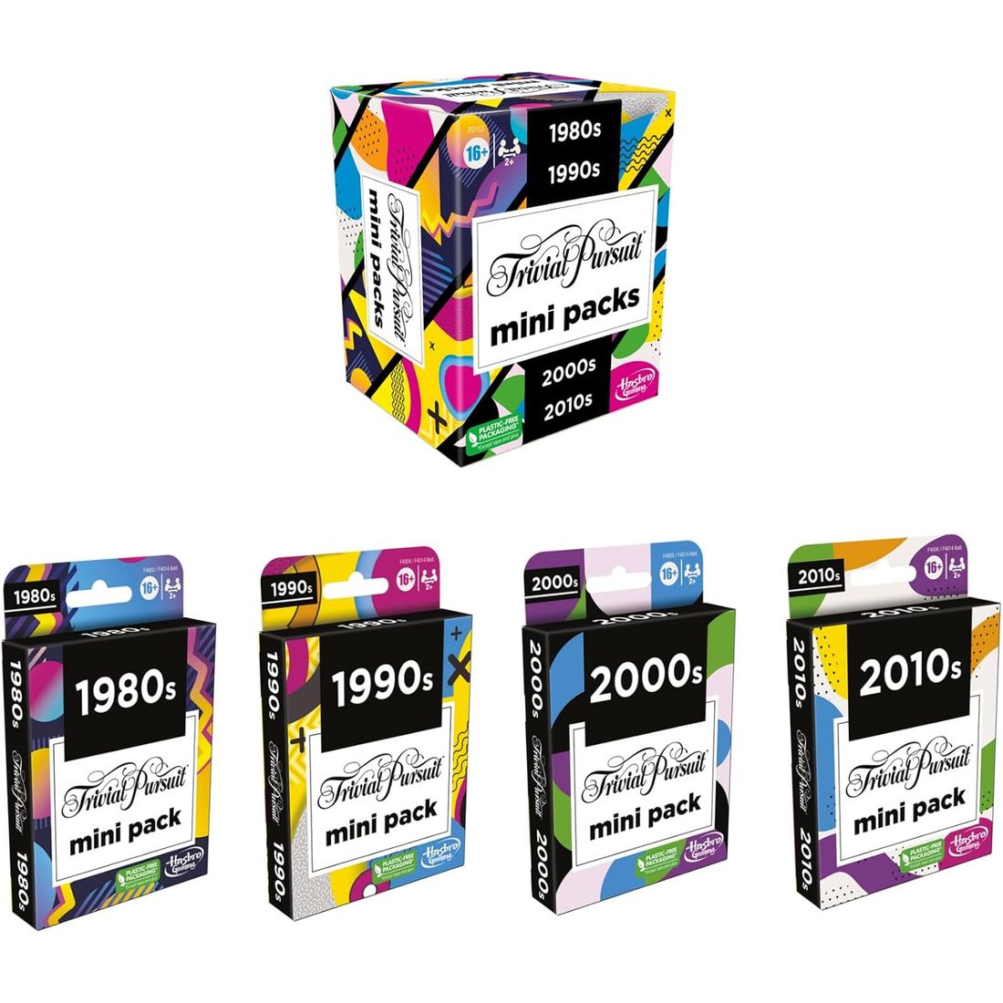 Trivial Pursuit Mini Packs Multipack, view 4