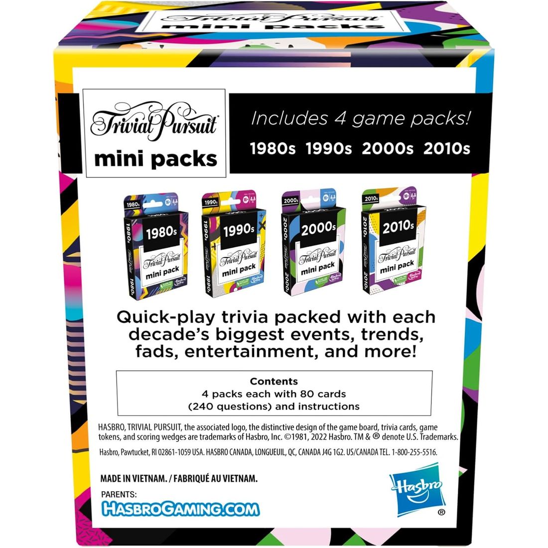 Trivial Pursuit Mini Packs Multipack, view 6