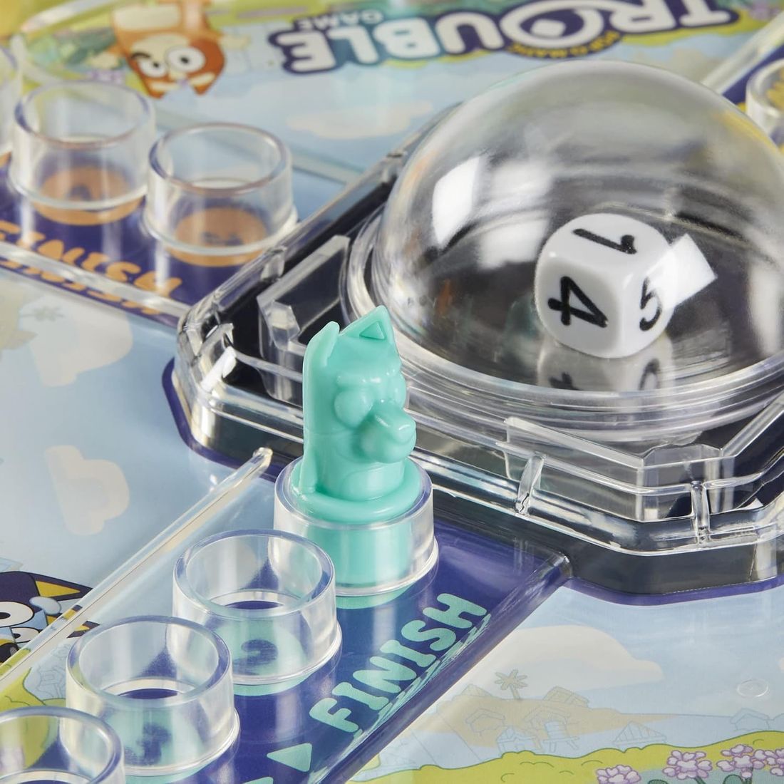 Trouble: Bluey Edition Board Game, view 4