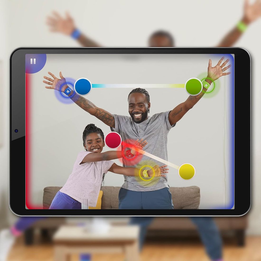 Twister Air Game with Wrist and Ankle Bands, view 6