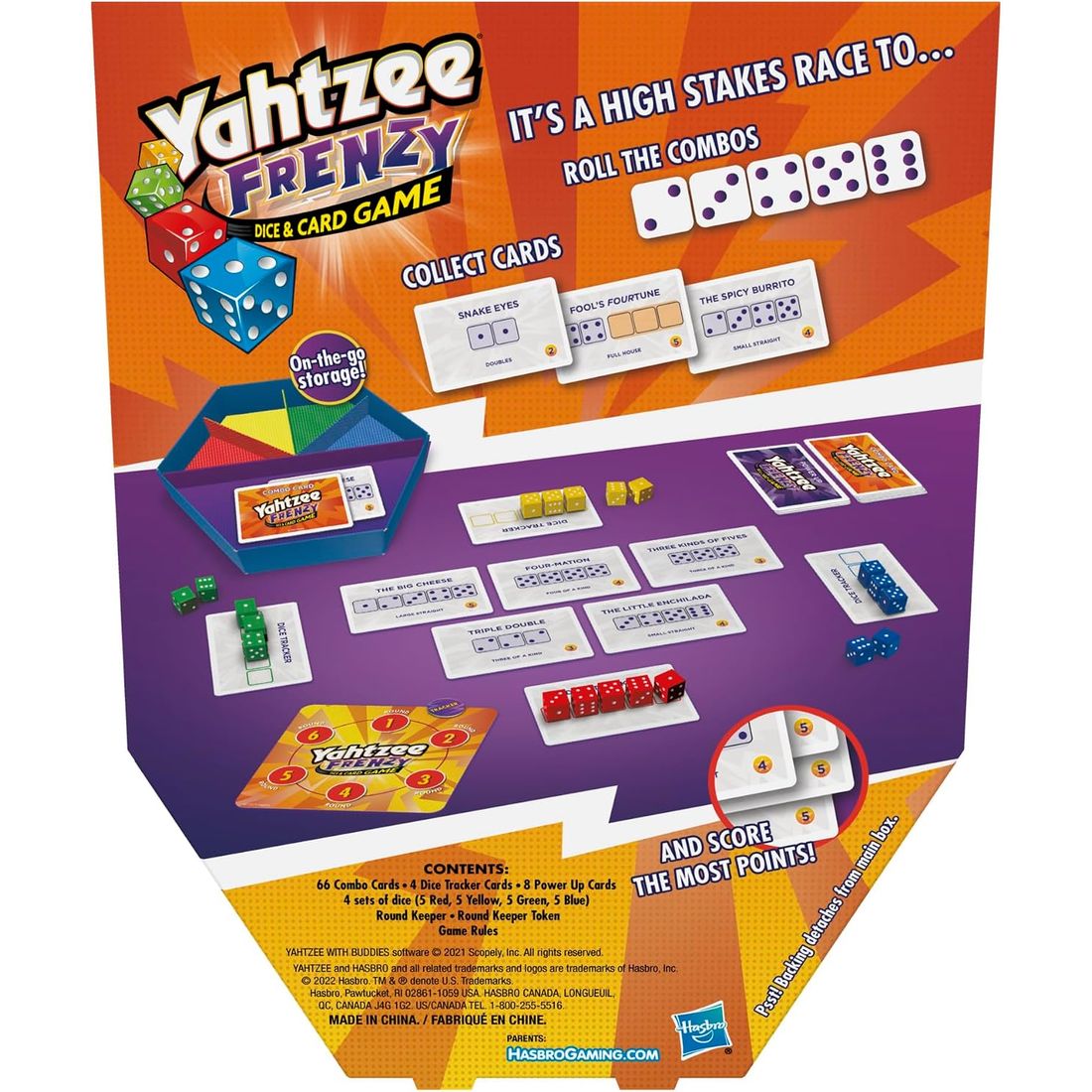 Yahtzee Frenzy Dice and Card Game, view 2