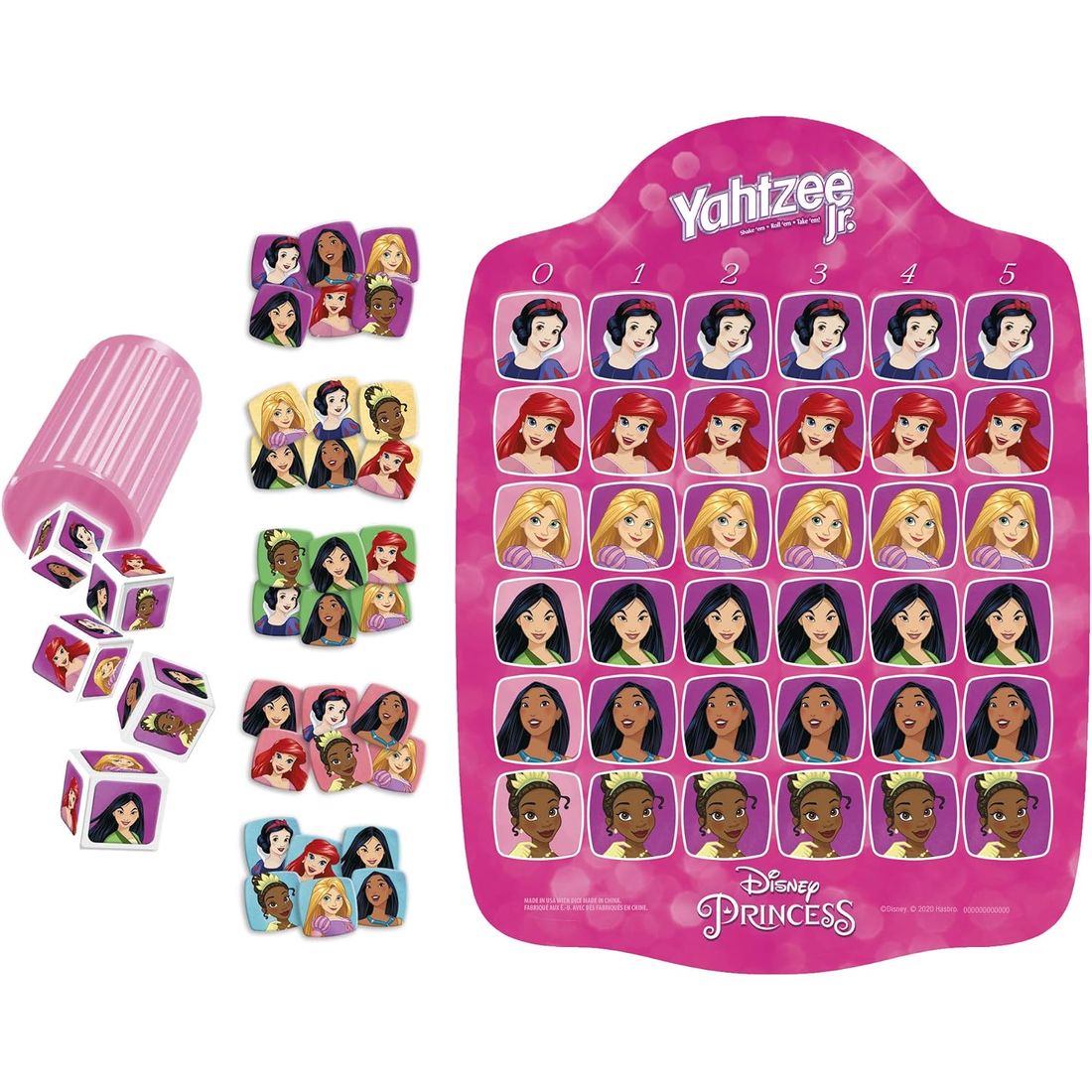 Yahtzee Jr.: Disney Princess Edition, view 2