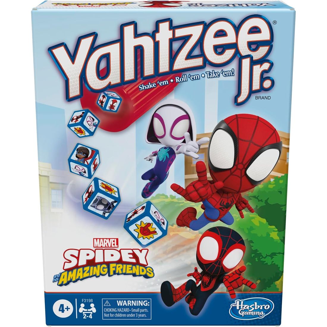 Yahtzee Jr.: Spidey and His Amazing Friends Edition